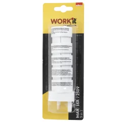 WORK IT 5 I 1 REJSEADAPTER HVID 5 I 1>Millarco Clearance