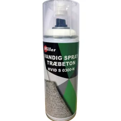 TRÆBETON REPARATIONSMALING 400 ML HVID>Miller Outlet