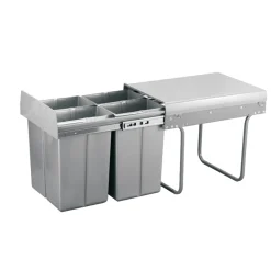AFFALDSSORTERING GRÅ 43X34,2X48>Millex Discount