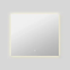 Badeværelsesmøbler ^ Milobad CL34 MED LED-LYS SPEJL 70X80