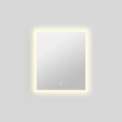 Badeværelsesmøbler ^ Milobad CL30 MED LED-LYS SPEJL 70X60