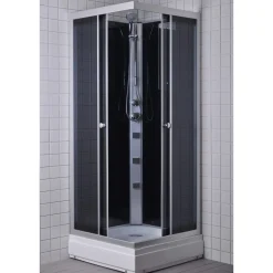 Brusekabiner ^ Milobad RONDO BRUSEKABINE 80 CM 80 CM