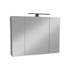RENO SPEJLSKAB 2 LÅGER HVID 80 X 60 CM>Milobad Online