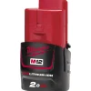 B2 BATTERI 12V 2 AH 1 STK>MILWAUKEE New