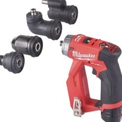 M12 FDDXKIT-202X BORE-/SKRUEMASKINE AKKU MED BATTERI OG LADER>MILWAUKEE Clearance