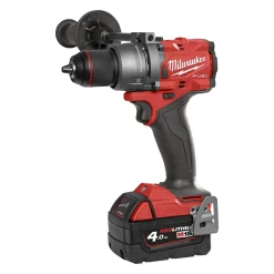 Bore- & Skruemaskiner ^ MILWAUKEE M18 FPD3-402C SLAGBOREMASKINE AKKU MED BATTERI OG LADER