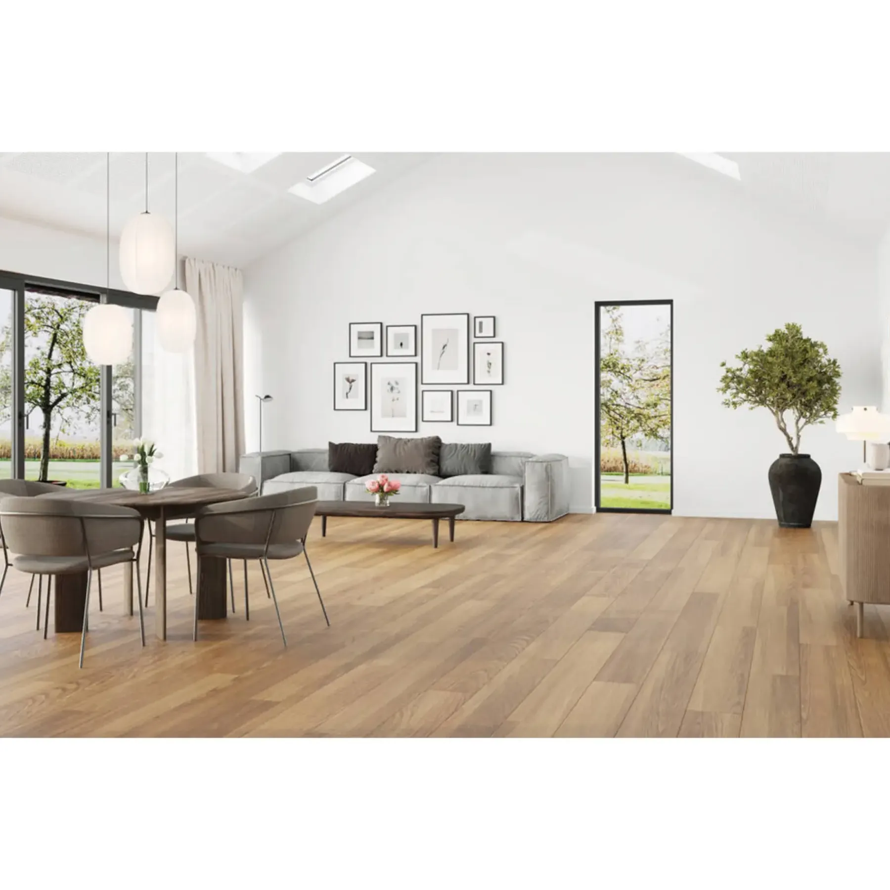 DESIGN MØRK NATUR EG DESIGN VINYLGULV EG>Moland Clearance
