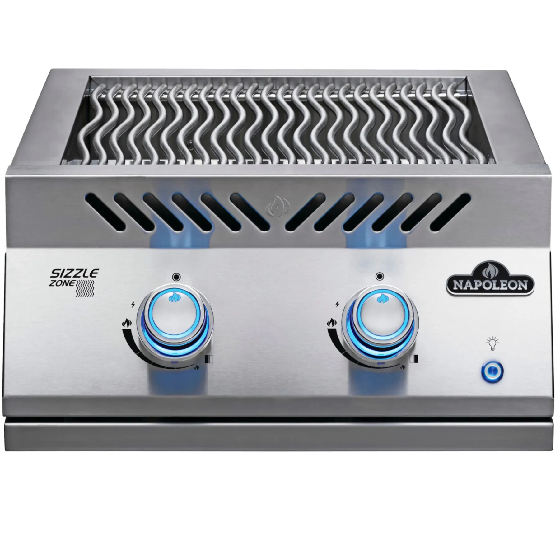 Gasgrill ^ Napoleon BUILT-IN 700 18" DOBBELT SIZZLEZONE INDBYGNINGSGRILL RUSTFRIT STÅL