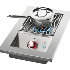 Gasgrill ^ Napoleon BUILT-IN 700 SERIE 10" SIDEBRÆNDER INDBYGNINGSGRILL SØLV