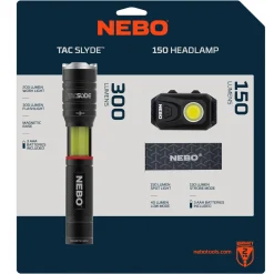 Pandelamper & Lygter ^ Nebo SAMPAK LYGTESÆT 300/150 LUMEN