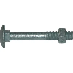 Bolte & Møtrikker ^ NKT BRÆDDEBOLT M8X70 MM VARMFORZINKET 50 STK