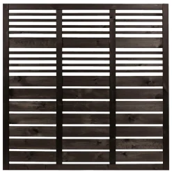 Træhegn ^ Nordic Fence LINEAR HEGN TRYKIMPRÆGNERET SORT 3.50 X 180 CM