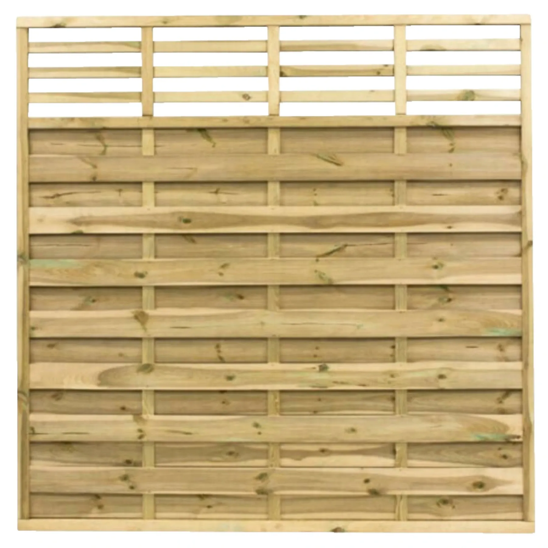 Træhegn ^ Nordic Fence STRAIGHT HEGN TRYKIMPRÆGNERET NATUR 4.50 X 180 CM