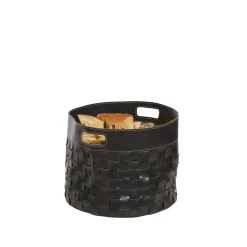 Ø40 CM BRÆNDEKURV PU Ø40 CM, H:32 CM>Nordic Blue Clearance