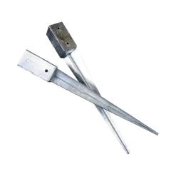 STOLPESPYD 75 X 9,1 X 9,1 CM GALVANISERET>Nordic Fence