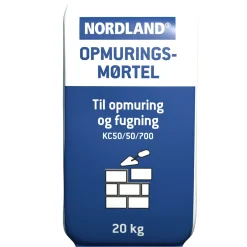 OPMURINGSMØRTEL GRÅ 20 KG>Nordland Clearance