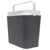 Campingudstyr ^ Outfit KØLEBOKS GRÅ/HVID L39XB24XH38 CM