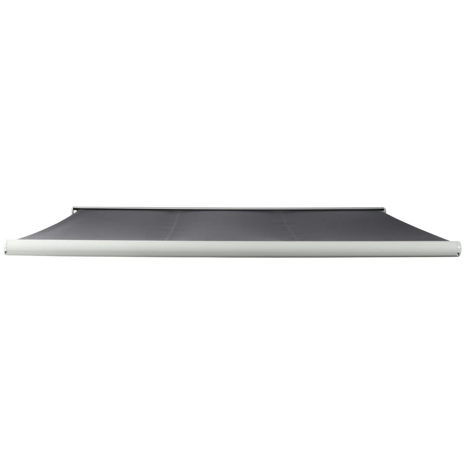 Parasoller & Markiser ^ Outfit M/LED MARKISE M/MOTOR HVID/GRÅ 4,8 M