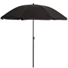 Parasoller & Markiser ^ Outfit STRANDPARASOL SORT Ø1,8 M