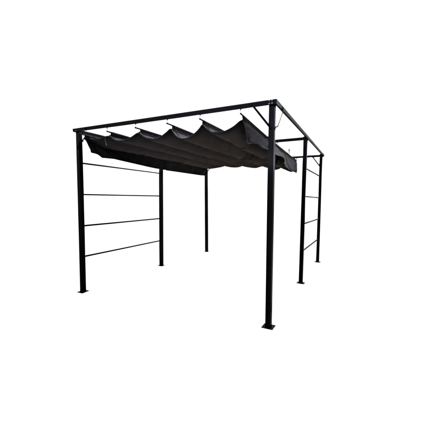 Pavilloner ^ Outrium CHANIA MED RULLETAG PERGOLA 2.98 X 3.98 M