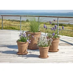 Havekrukker ^ Outrium EMMA UNDERFAD TERRACOTTA NATUR Ø35 CM