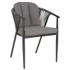COMO HAVESTOL RYGHYNDE ANTRACITGRÅ 5 X 44 X 36 CM>Outrium Online