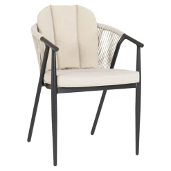 Havehynder ^ Outrium COMO HAVESTOL RYGHYNDE LYS SAND 5 X 44 X 36 CM