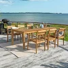 Havemøbelsæt ^ Outrium GILI MED 6 STOLE HAVEMØBELSÆT TEAK
