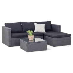 JAMAICA SOFASÆT SORT>Outrium New