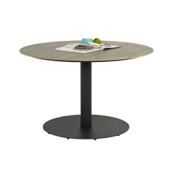 Haveborde ^ Outrium LEROS Ø120 CM HAVEBORD GRÅ