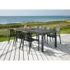 PISA/MURCIA BORD + 6 STOLE HAVESÆT SORT>Outrium Discount