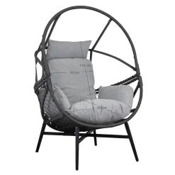ROSARIO INKL. HYNDER LOUNGESTOL SORT>Outrium Clearance