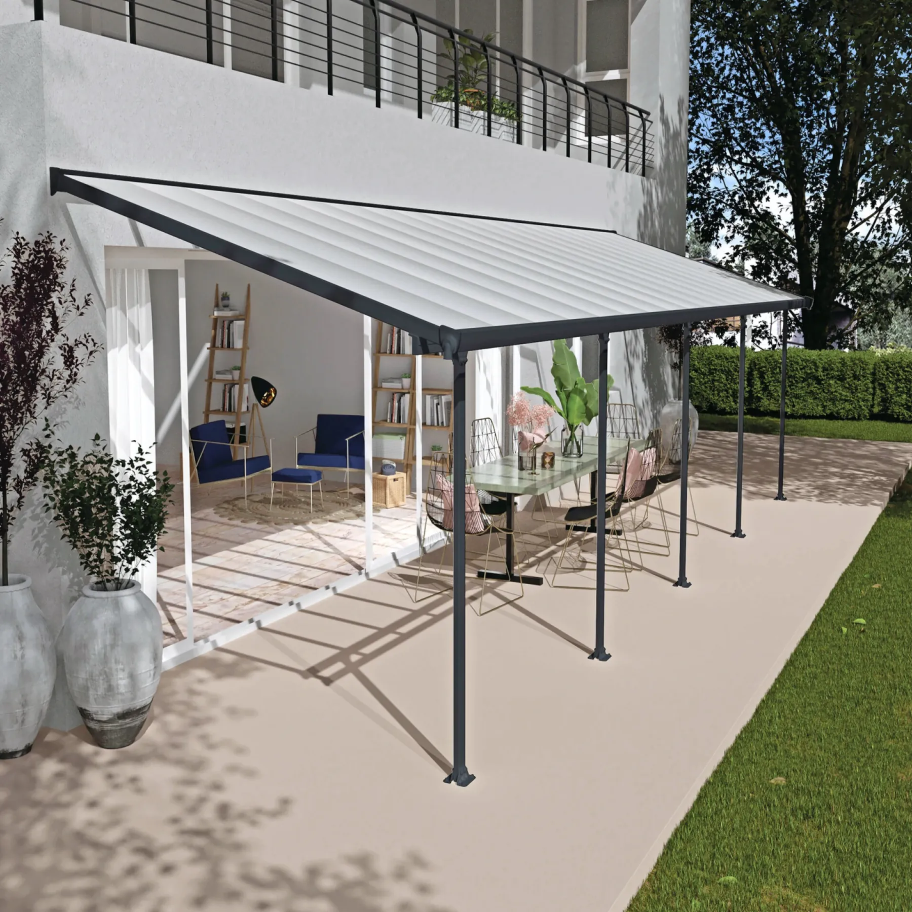CANOPIA FERIA TERRASSEOVERDÆKNING 28,5 M2>PALRAM CANOPIA Best