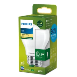 Led ^ Philips A60 UE LED PÆRE A60 E27 4W