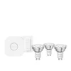 Smart Belysning ^ Philips E WCA 3 X GU10, BRIDGE & DIM. SWITCH STARTSÆT