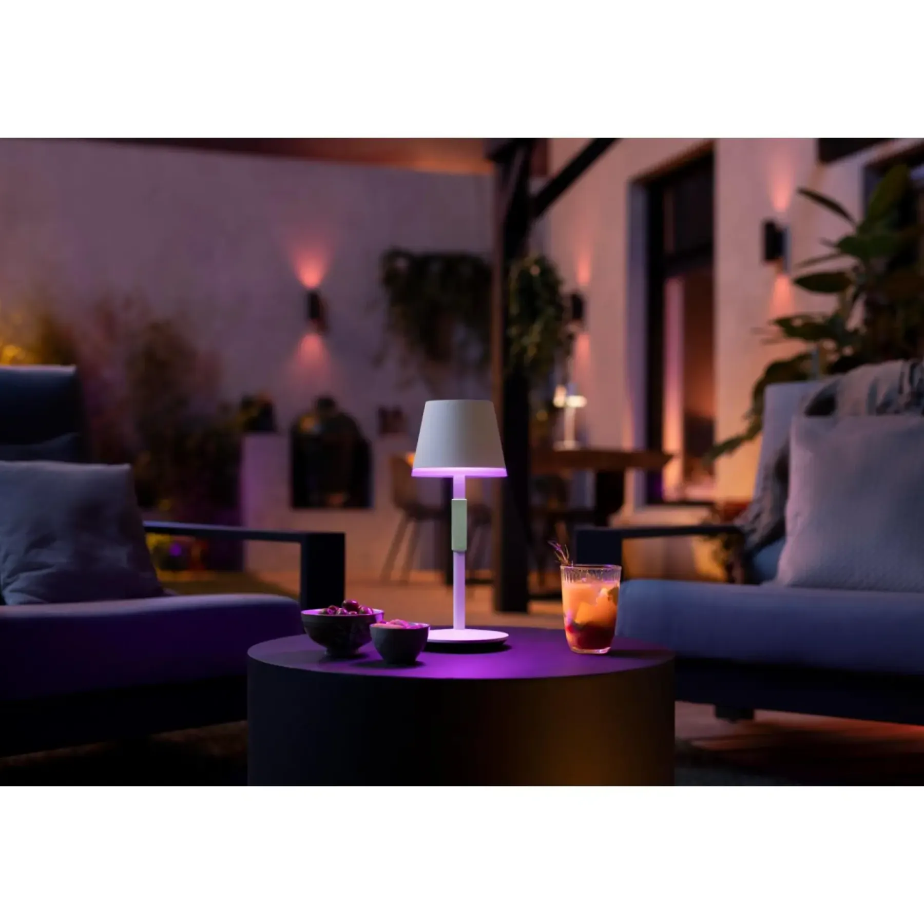 Smart Belysning ^ Philips Hue GO BORDLAMPE HVID 38,8 CM