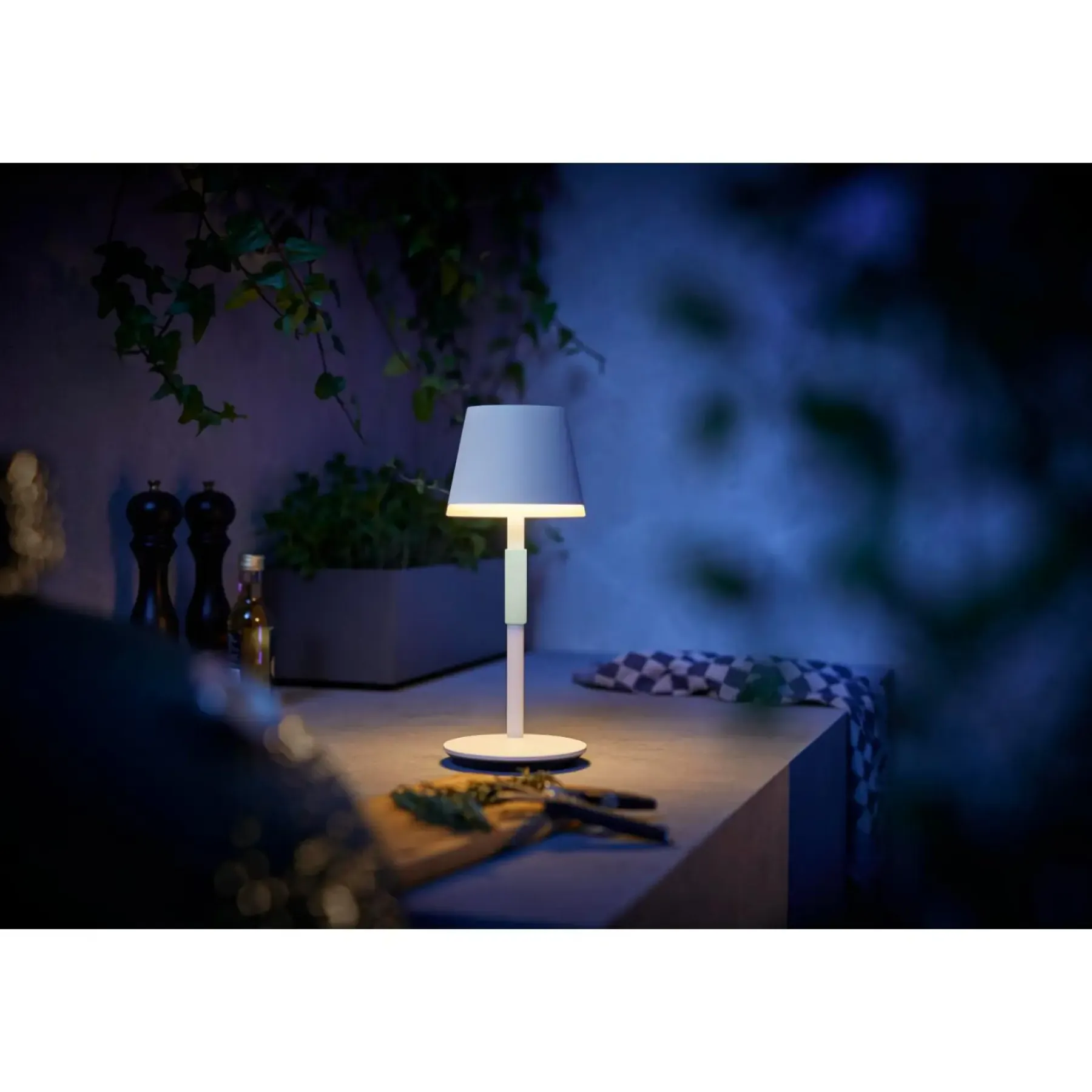 Smart Belysning ^ Philips Hue GO BORDLAMPE HVID 38,8 CM