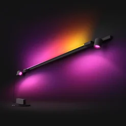 Smart Belysning ^ Philips Hue PERIFO 2 SPOT SKINNESYSTEM SORT LED 5W