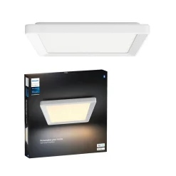 Smart Belysning ^ Philips Hue TENTO SQ WA SLIM LOFTPANEL 10,6W HVID 29,5 CM