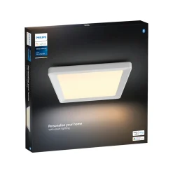 Smart Belysning ^ Philips Hue TENTO SQ WA SLIM LOFTPANEL 10,6W HVID 29,5 CM