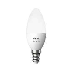 Smart Belysning ^ Philips Hue W SMART LED PÆRE E14 KERTE 6W