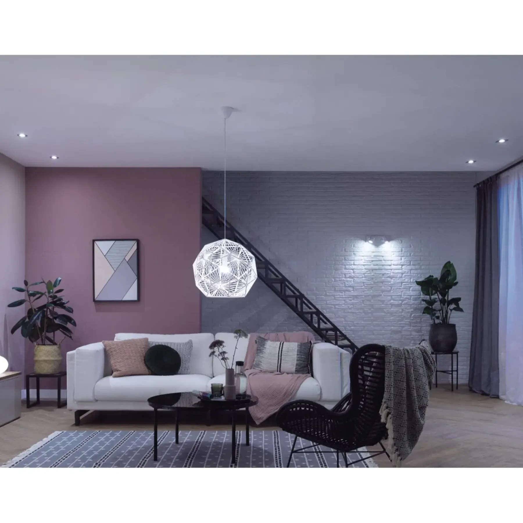 Smart Belysning ^ Philips Hue WA 3 X E27, BRIDGE & FJERNBETJ. STARTSÆT