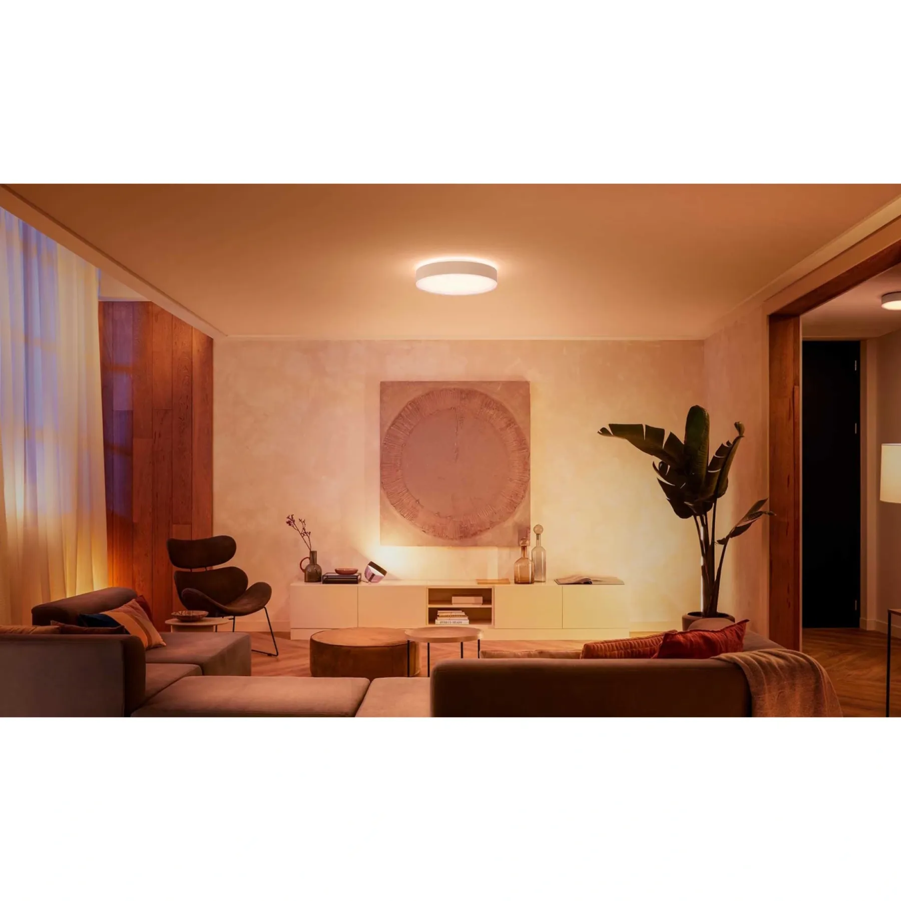 Smart Belysning ^ Philips Hue WA ENRAVE L PLAFOND 34W HVID 476 MM