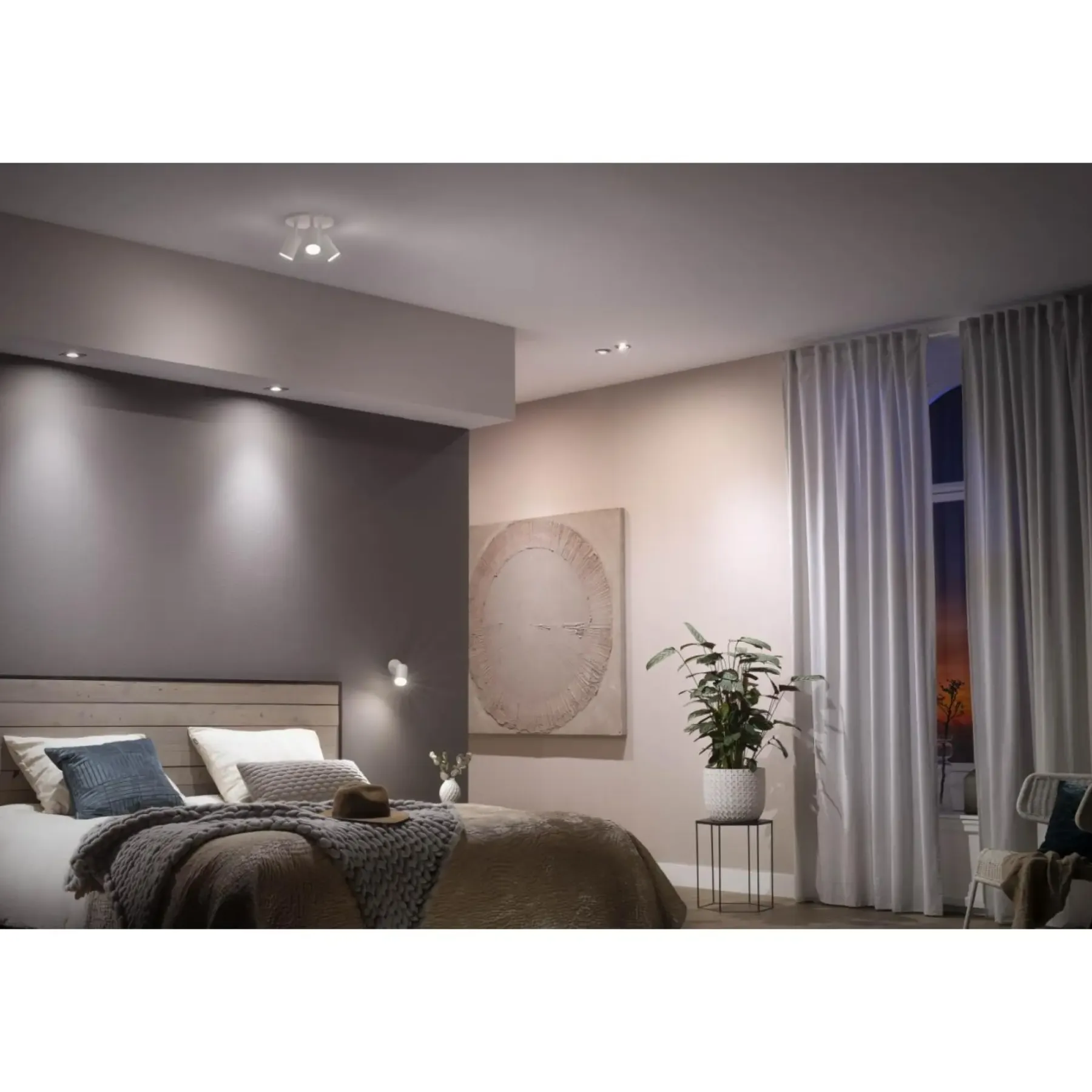 Smart Belysning ^ Philips Hue WA 3-PAK SMART LED PÆRE GU10 SPOT 5W