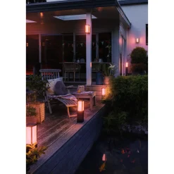 Smart Belysning ^ Philips Hue WCA IMPRESS BEDLAMPE SORT 40 CM