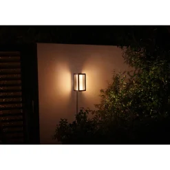 Smart Belysning ^ Philips Hue WCA IMPRESS COLOR UDENDØRS VÆGLAMPE 16W SORT