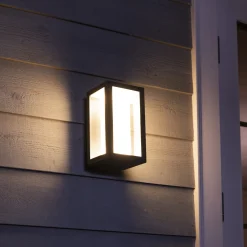 Smart Belysning ^ Philips Hue WCA IMPRESS UDENDØRS VÆGLAMPE 16W SORT