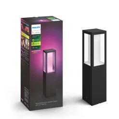 Smart Belysning ^ Philips Hue WCA IMPRESS UDVIDELSE BEDLAMPE SORT 40 CM