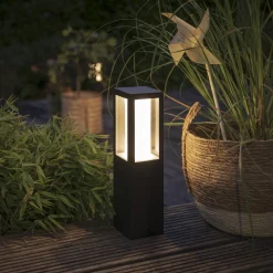 Smart Belysning ^ Philips Hue WCA IMPRESS UDVIDELSE BEDLAMPE SORT 40 CM