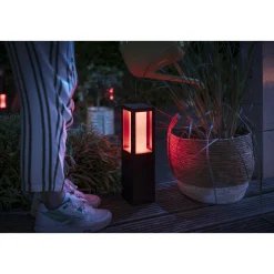 Smart Belysning ^ Philips Hue WCA IMPRESS UDVIDELSE BEDLAMPE SORT 40 CM